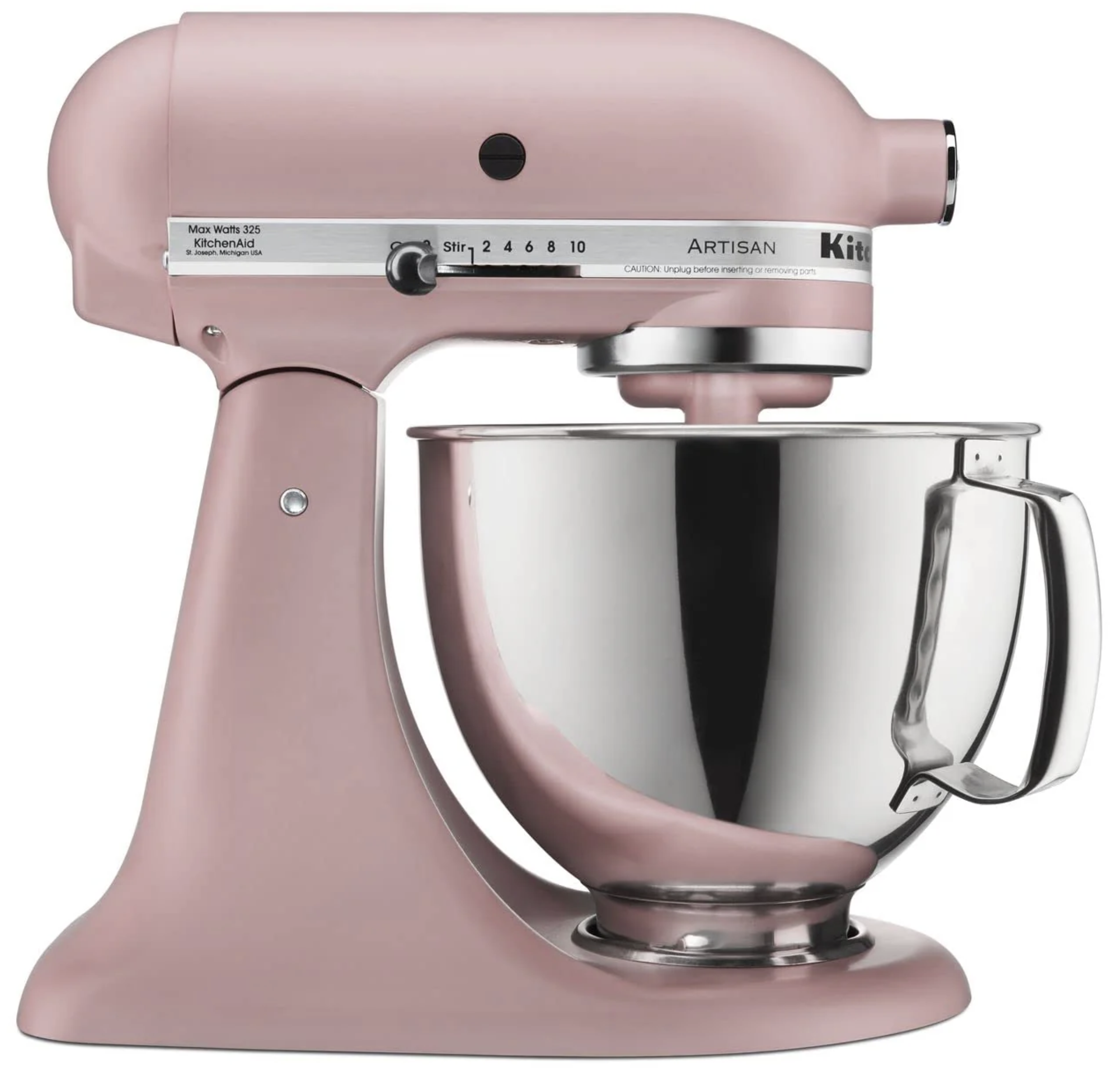 4.8 L Classic Tilt-Head Artisan Stand Mixer – Dried Rose